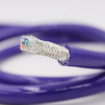 DIY 5N Baker SA-OF8N kabel pozlačeni moč svečke hifi SCHUKO EU ac kable izključite napajalni kabel