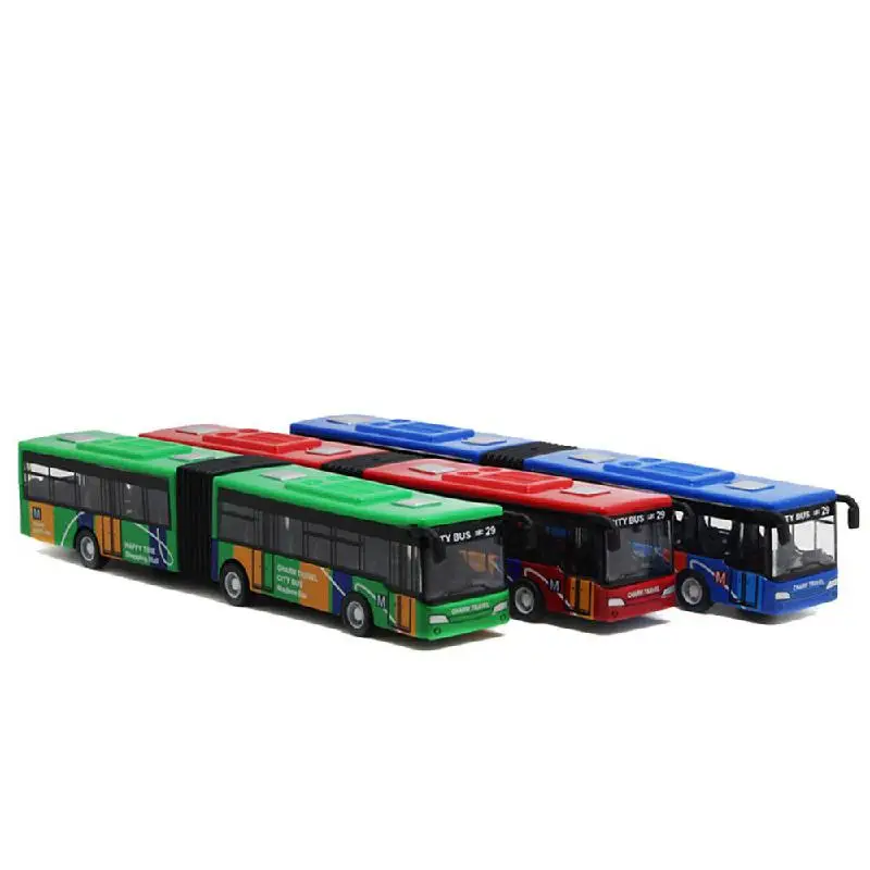 1:64 Avtobus Model, igrače, avto nastavite dvojni avtobus potegnite nazaj zlitine igrača Razširjena različica avtobus zlitine modela avtomobila Zbirateljske Model Igrače