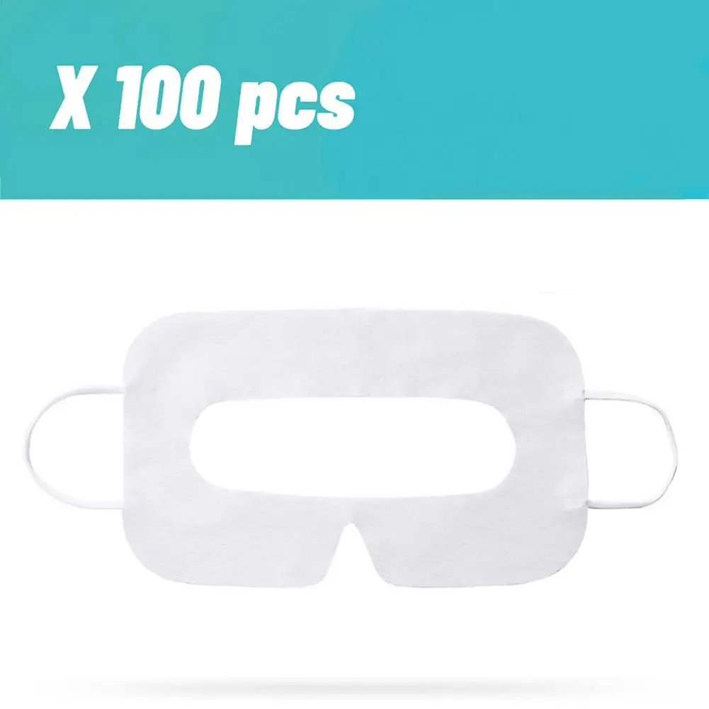 100 KOZARCEV/Set VR Razpoložljivi Oči Pad sprednji Pokrov Masko Non-woven Sanitarne Masko Za Oči Okužb Preprečevanje Za Oculus Quest 2 VR