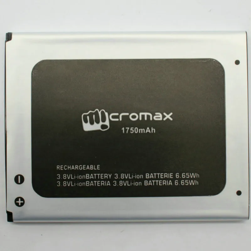 1750mAh Baterija Za Micromax Q414 Platno Blaze 4G+/ Q424 Vijakov Baterije + skladbo kode