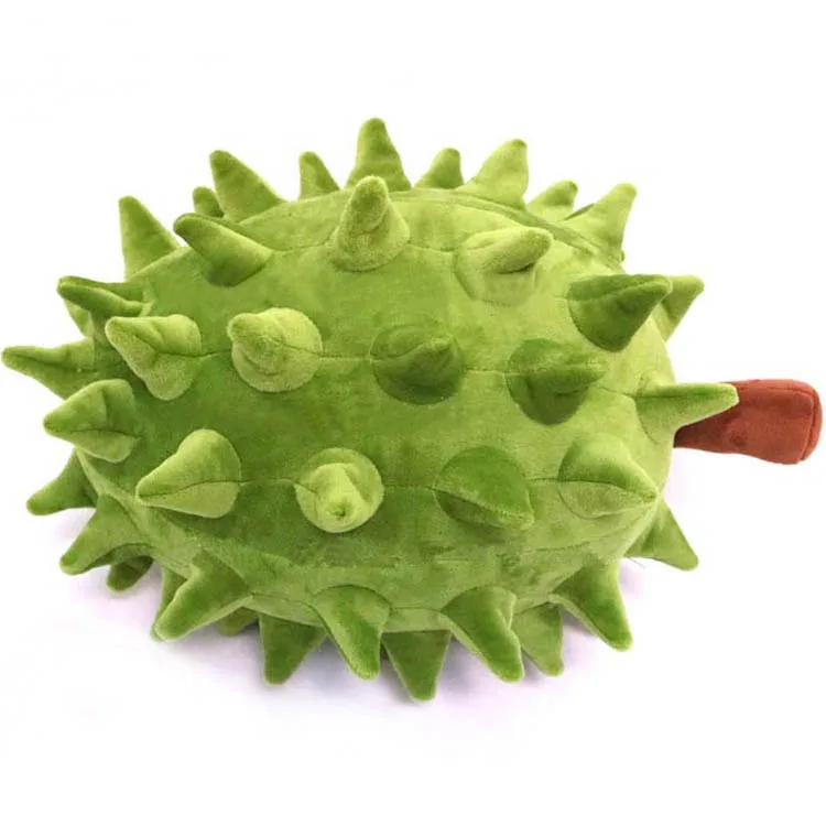 1pcs 23/40 cm 3D Simulacija Sadje Durian Plišastih Lutka Plišaste Igrače Pohištvo, Okras, Darila Za Prijatelja Ali Otroci, Otroci