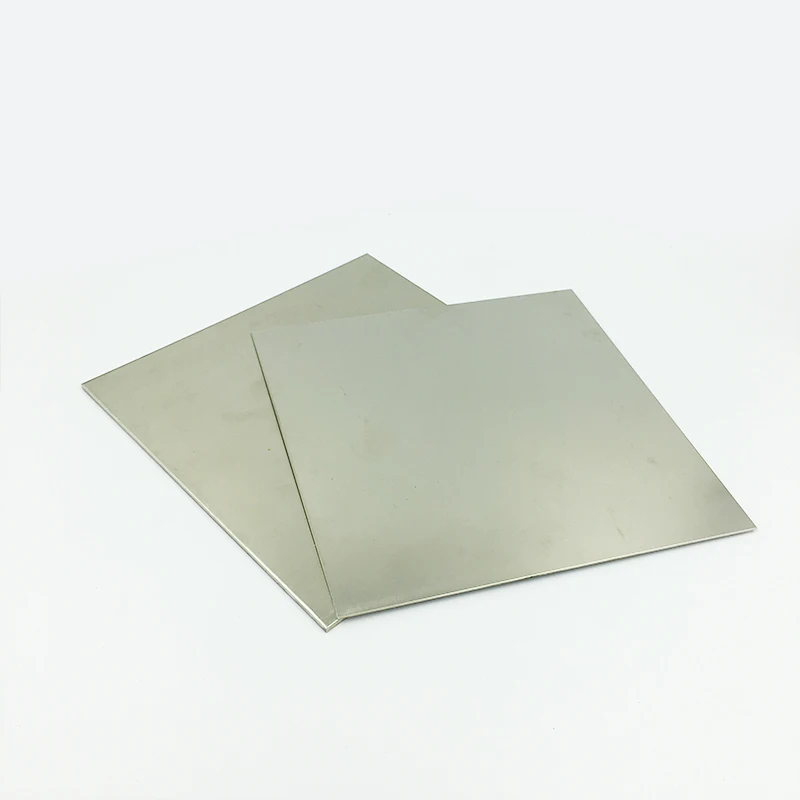 1piece Bela Niklja, Bakra, Plošče 200x200mm DIY Ročno Materiala Cupronickel Ploščo Material za Industrijo Plesni ali Kovinski Umetnosti