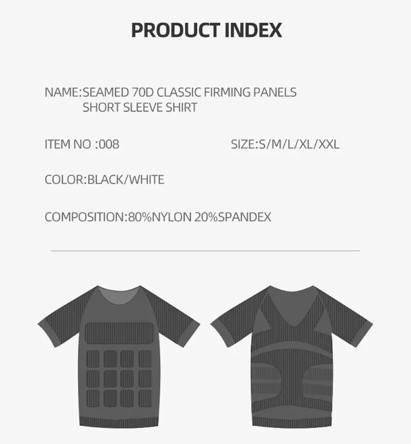 2020 Moški Body Toning T-Shirt Hujšanje Telesa Oblikovalec Korektivne Držo Trebuh Nadzor Stiskanje Človek Modeliranje Perilo Korzet
