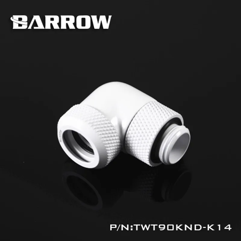 4PCS Barrow TWT90KND-K14, 90-Stopinjski Rotacijski Trdi Cevi, Fitingi, G1/4 adapter Za OD14mm Trdi Cevi Dostava