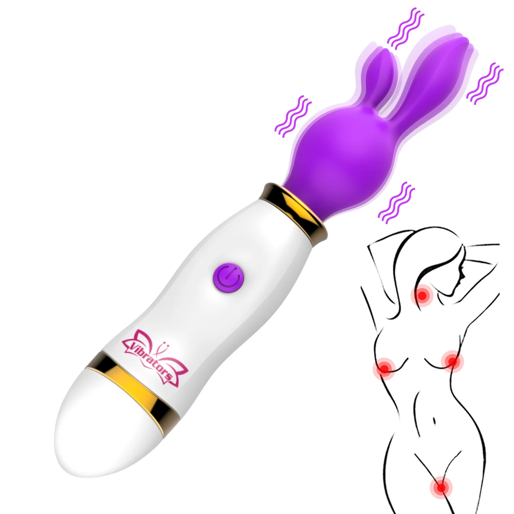Analni Dildo Rabbit Vibrator Iz Silikona, Klitoris Stimulator Ženski Vibracije Vagine, Klitoris Prostate Massager Sex Igrače Za Ženske