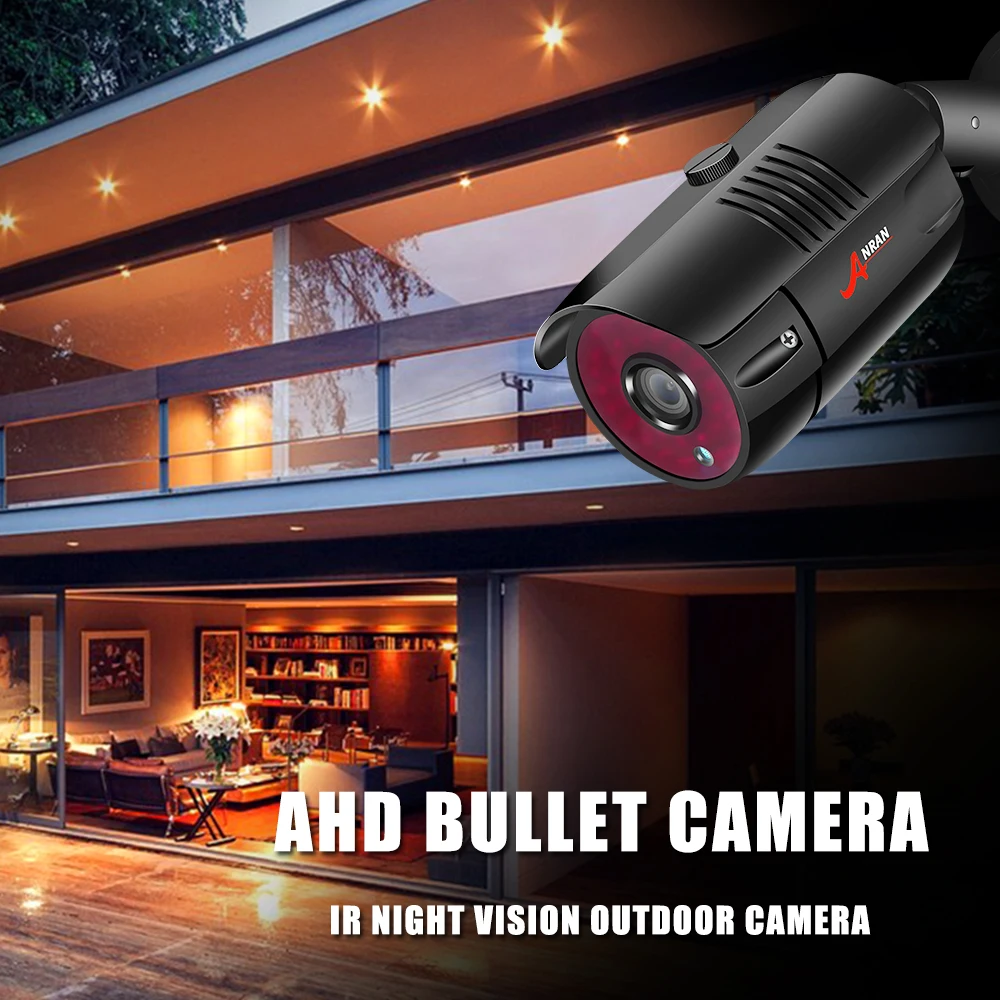 ANRAN AHD Analogni High Definition nadzorna Kamera 1080P AHD CCTV Kamere Varnost na Prostem Bullet Fotoaparat