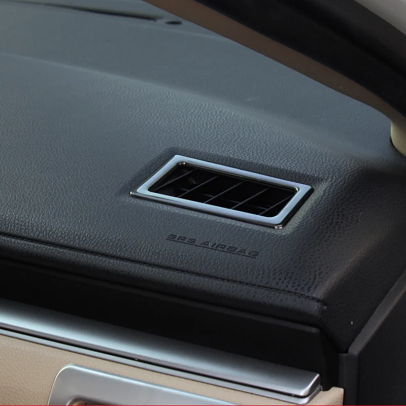 Avto styling trim fit za Corolla S LE Levin Hibridni 2016 klimatska naprava vent kritje nalepke iz nerjavečega jekla