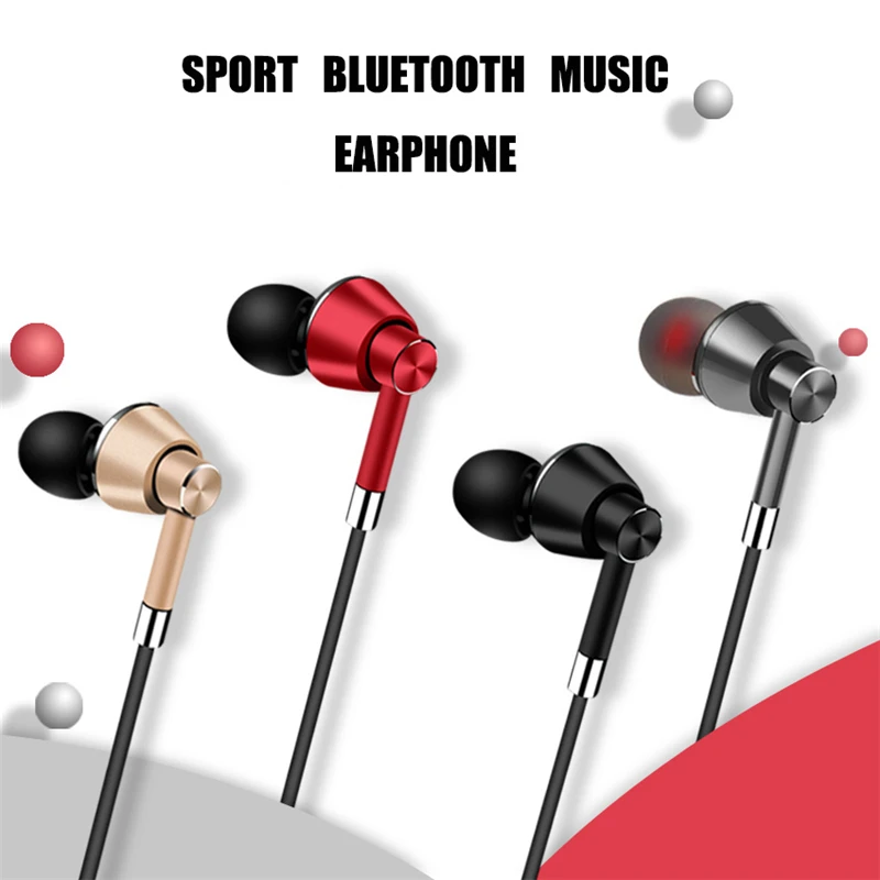 Brezžične Slušalke Bluetooth Slušalke Kovinski Slušalke Bas Z Mic za Samsung Galaxy Grand Neo Duo TV Plus I9060I