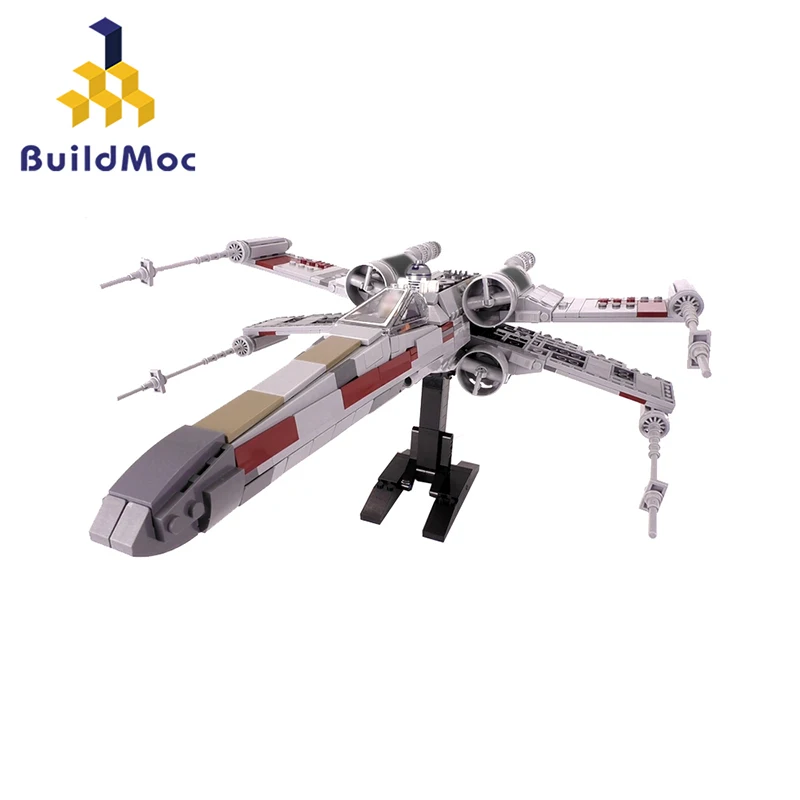 Buildmoc Mini Star Tie Fighter X Krilo MicroFighters Vojne NA Walker gradniki Star Igrače 05053 10195