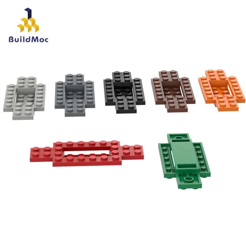 BuildMOC Združljiv Združuje Delcev 30029 4x10 ohišje okvir Za Gradnjo Blokov, Deli DIY LOGOTIP Izobraževalne Tech Deli Igrače