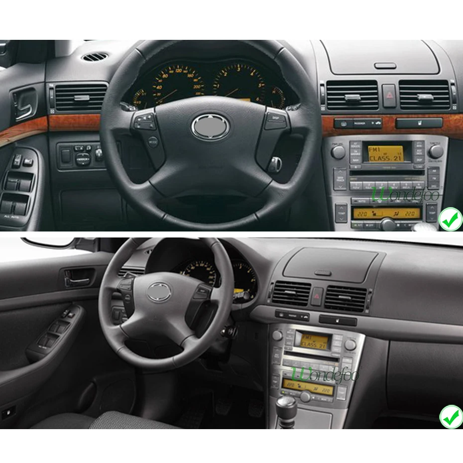 DSP IP 4G 64 G 8CORE Android 9.0 Avtomobilsko navigacijo Za Toyota Avensis T25 2002-2008 GPS stereo zvoka radio št dvd predvajalnik
