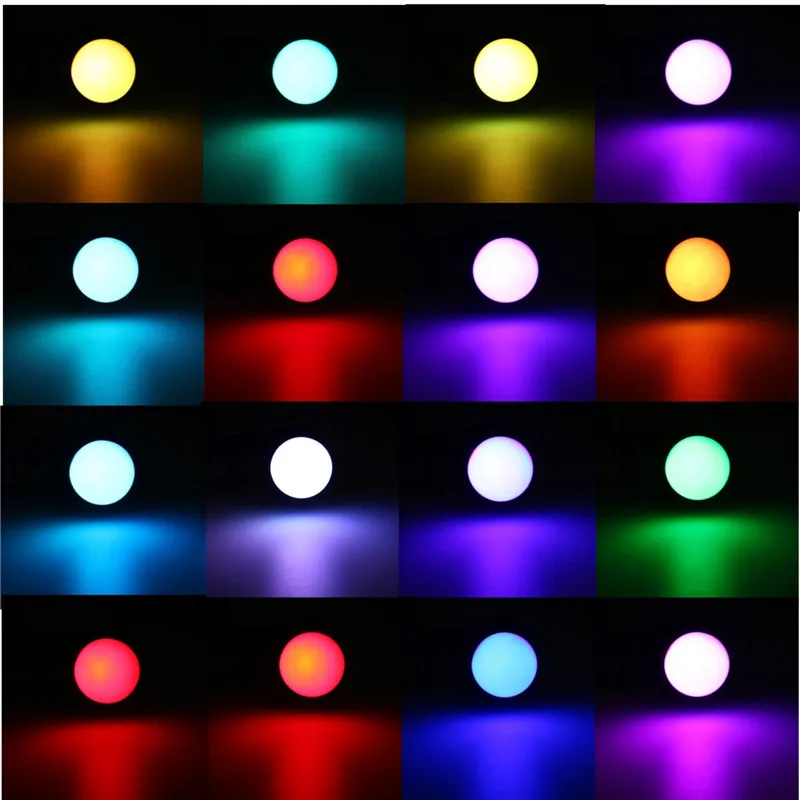 E27 3W/B22 Zatemniti RGB LED Svetlobo, Sprememba Barve Sijalka + 24 Tipko Daljinskega upravljalnika AC85V-265V Supoport Dropshipping