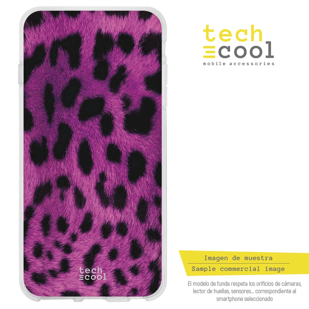 FunnyTech®Silikonsko Ohišje za Sony Xperia XZ l roza leopard teksturo