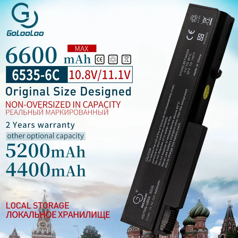 Gololoo 11.1 V 6Cells Nov Laptop Baterija Za HP 482962 484786-001 AT908AA HSTNN-LB0E HSTNN-UB68 HSTNN-XB68 6930p 6530b 6535 6730b