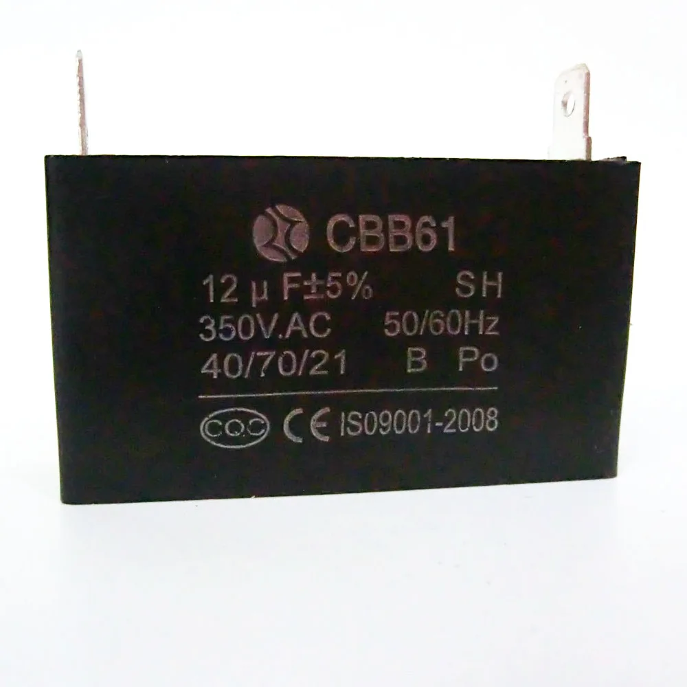 Kiger CBB61 ventilator kondenzatorja začetek kondenzator ,9uf,10,uf ,11,uf,13uf,15uf,17uf,350V,50/60Hzsingle vstavite