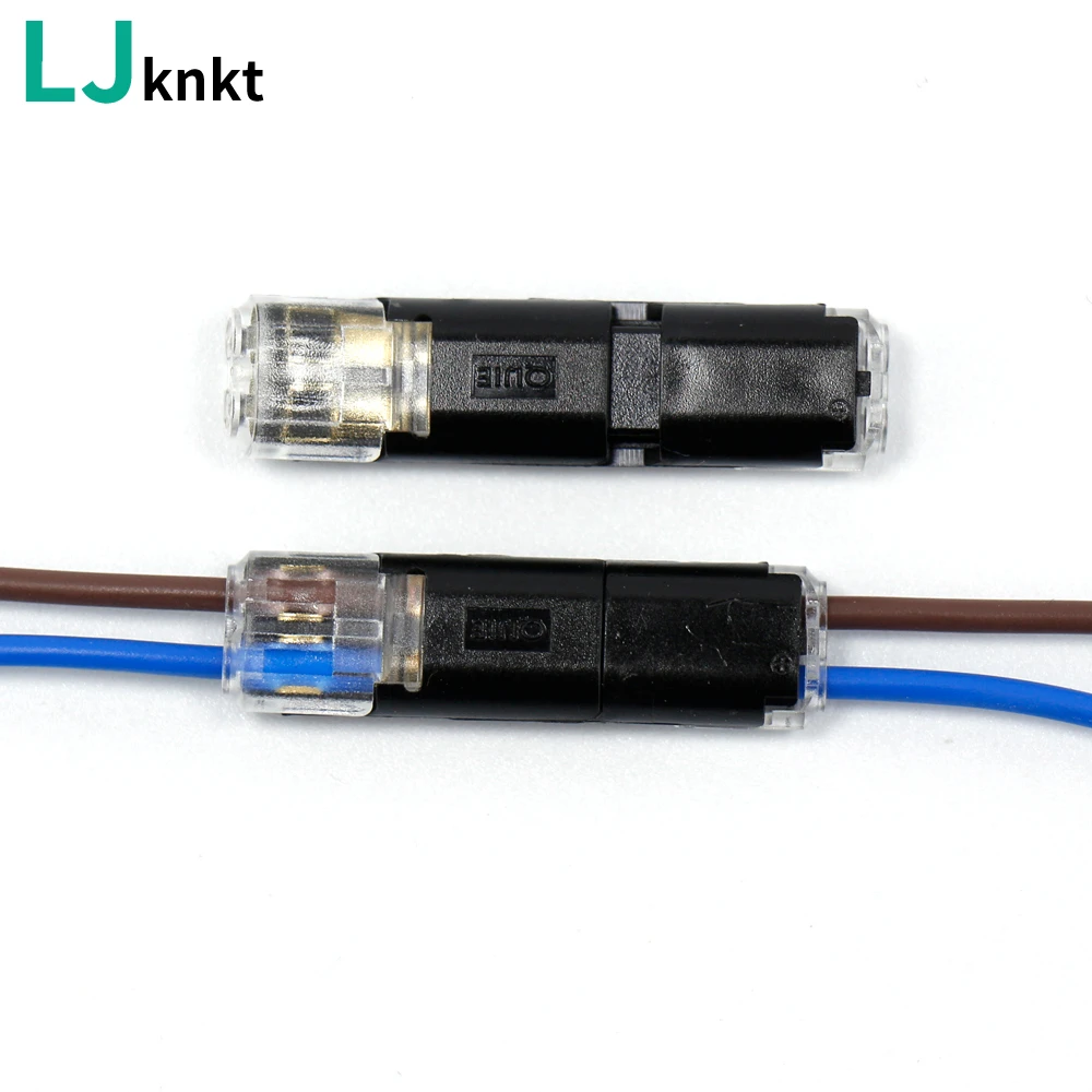 Led žarnice električni kabel električne faston 2-luknjo quick connect vrstnimi sponkami tb rit žice crimp potisnite v rod hitro priključek