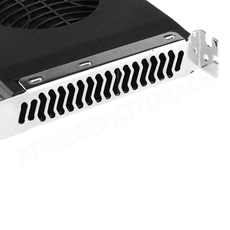 New Visoke Kakovosti 4 Zatiči Sistem CPU Ventilator Primeru PCI Reže Ventilatorja Hladilnika za PC