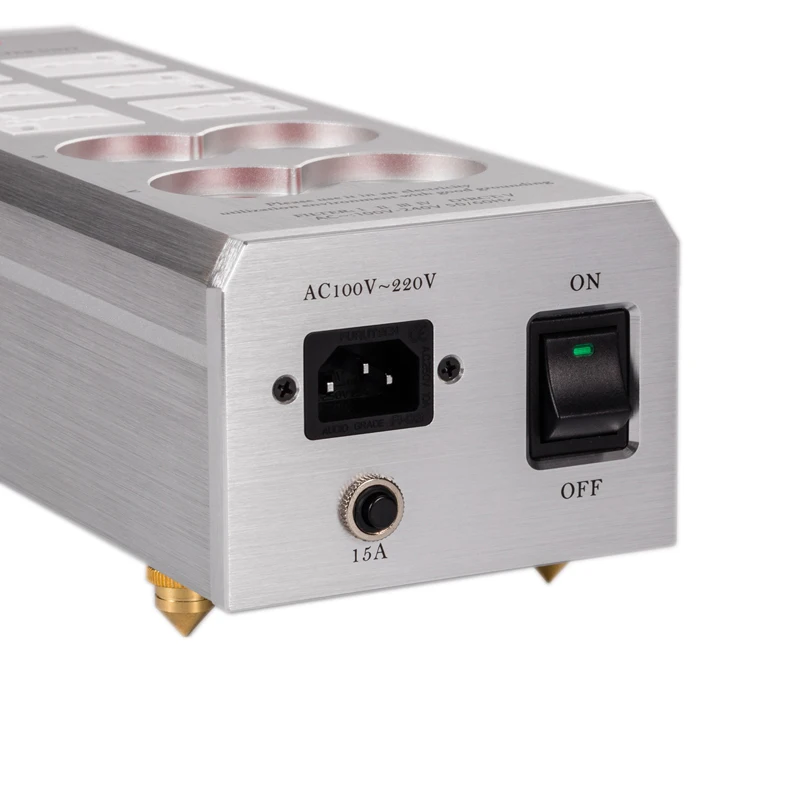 Nov prihod PA800 Moč filter vtičnico audio IZMENIČNE-balzam za povečanje absorpcije električno vtičnico