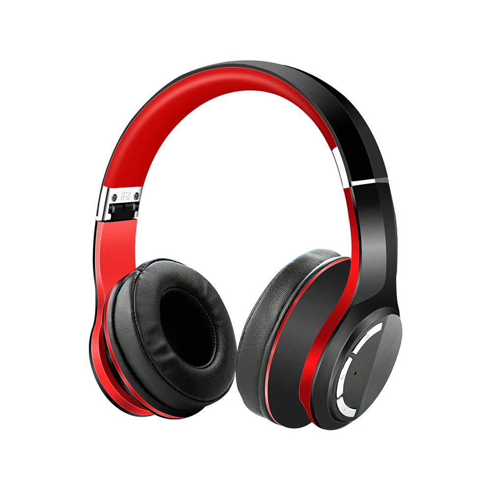 Novi Bluetooth 5.0 Brezžični Zložljive Slušalke Slušalke Stereo Šport Prenosne Avdio Video Brezžične Slušalke Podpora SD Kartice
