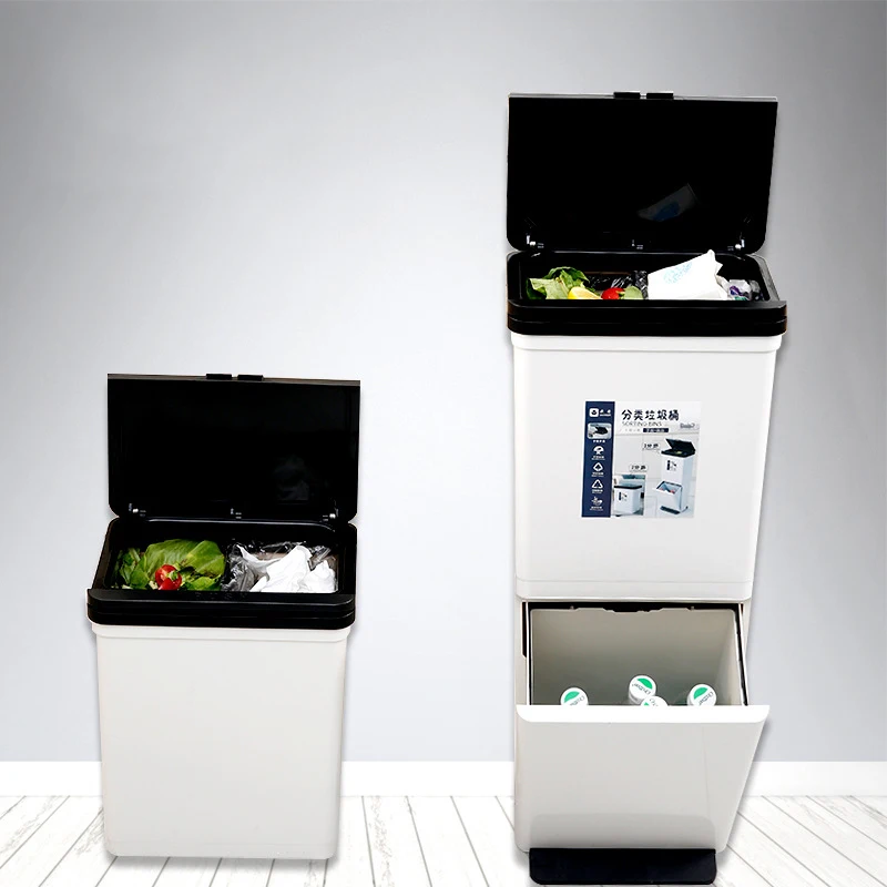 Novo Avtomatsko Touchless Inteligentni indukcijski Senzor Gibanja Kuhinja Smeti Široko Odpiranje Smart Okolju prijazno Odpadkov, Smeti Bin