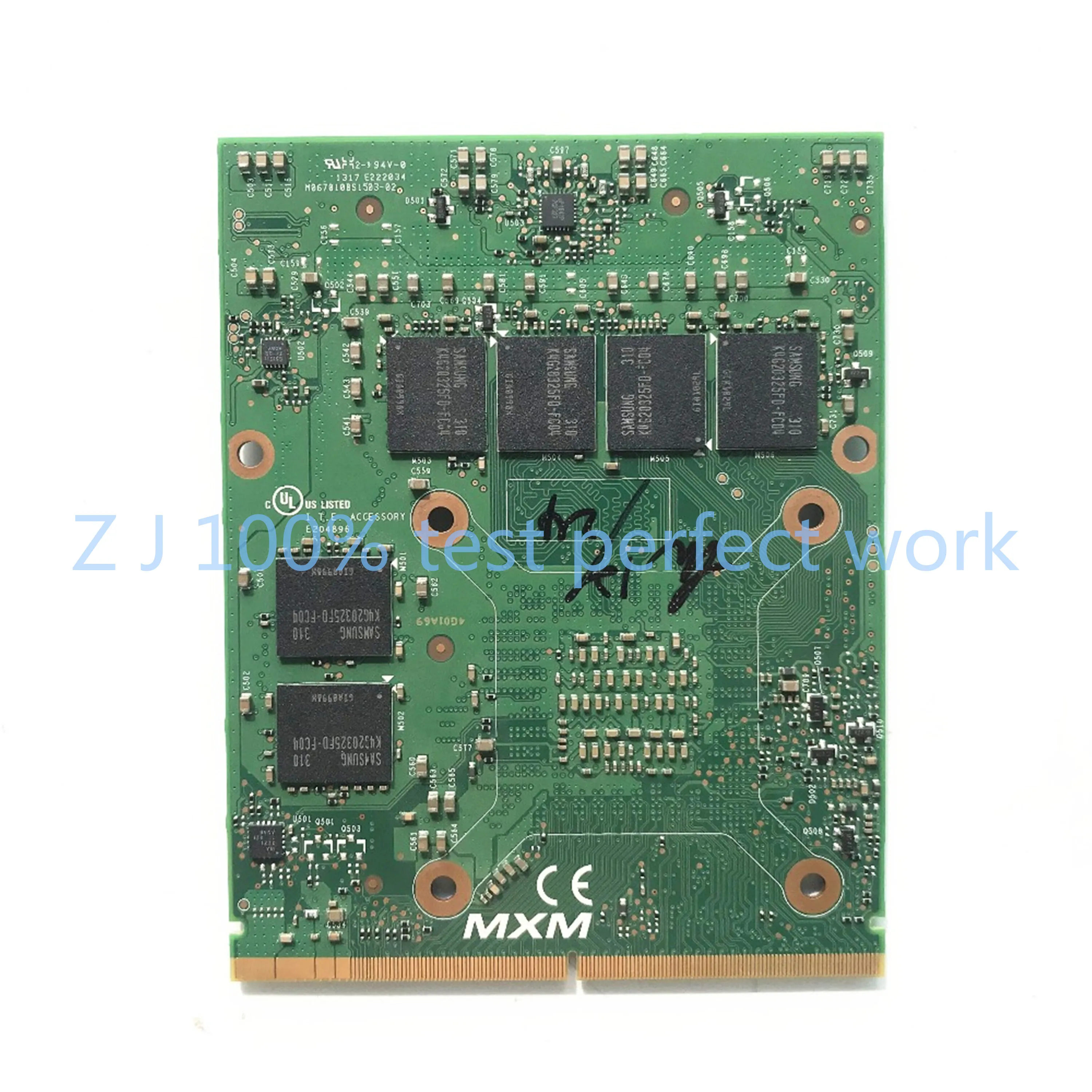 Original Za MSI GT70 GT60 GT660 GX680 GX780 Video VGA CARD MS-1W0B1 N14E-GS-A1 GTX 770M 3GB DDR5 Testirani Hitro Ladjo