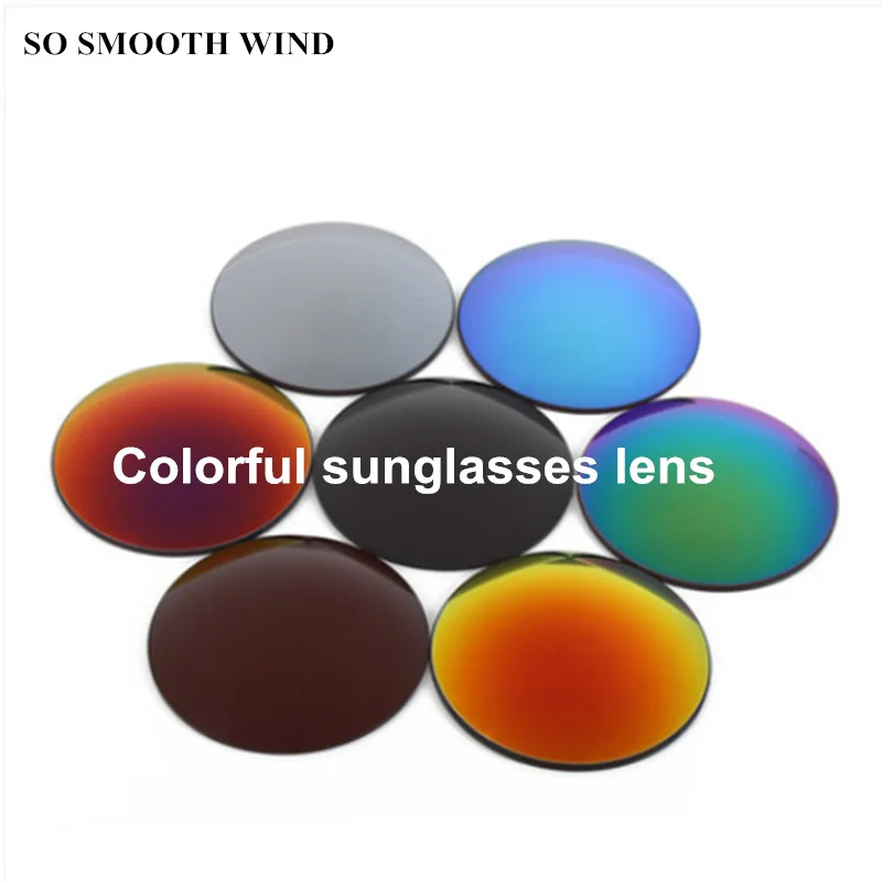 Polarizirana Pisane sončna očala leče tekmo vseh vrst očala okvirji sonce Barvne Leče za Oči Očala