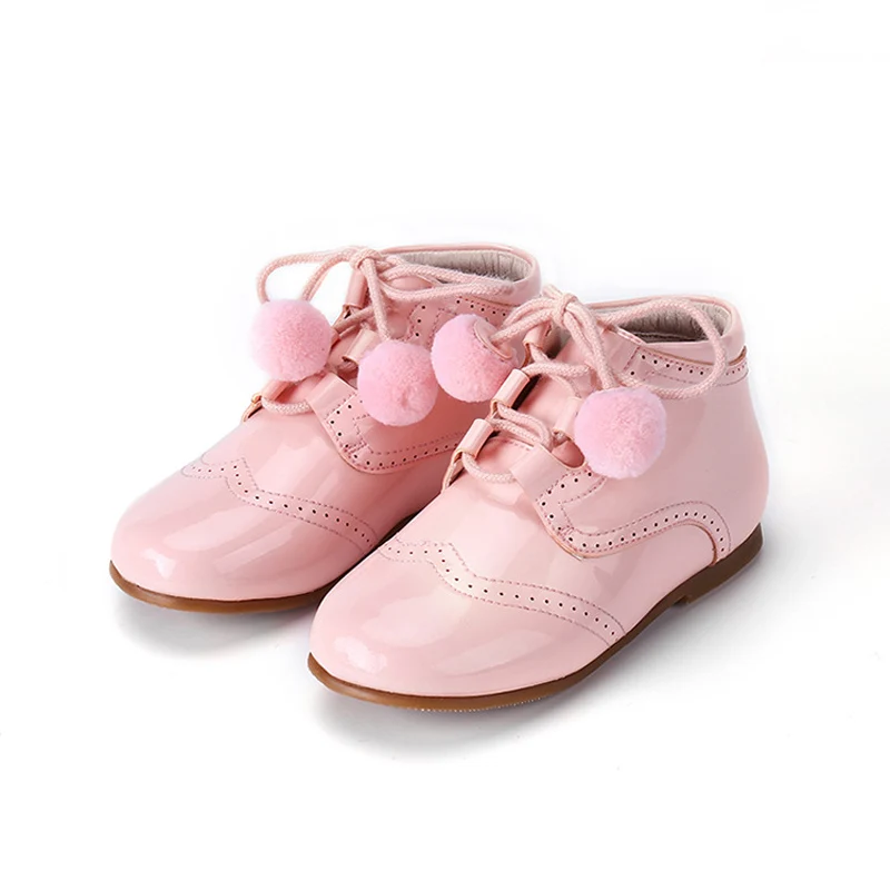 Princesa Pravega Usnja Čevlji Dekle Čevlji Lovely Baby Toddler 2020 Jeseni, Pozimi Toplo Otroci športni Copati Otroci škornji baby Girl