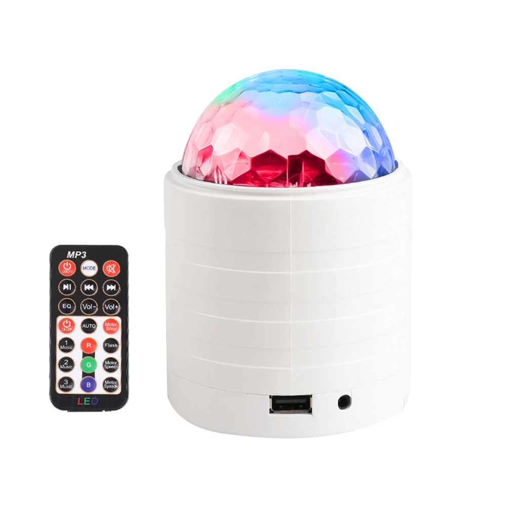 RGB LED Kristalno Kroglo Svetlobe Bluetooth Zvočniki Disco Kristalno Kroglo z Mp3 Predvajalnikom Laserski Projektor DJ Fazi Stranka Svetlobnih učinkov,