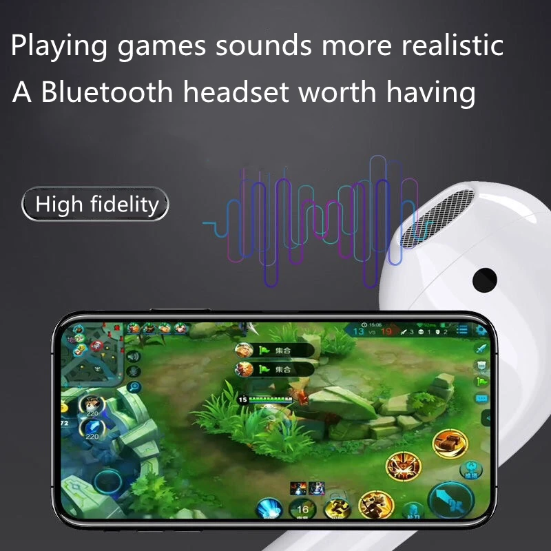 TWS brezžične bluetooth slušalke mini I11 I12 šport v uho čepkov binaural klic gaming slušalke za iPhone Xiaomi Huawei samsung