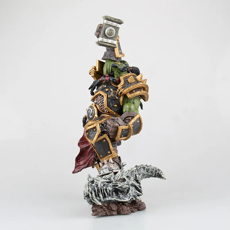 Ukrep Lutka Warcraft Model Vodja Plemena Frost Volka Glavni Posarju Orc Šaman Ročno Izdelana Pvc Figuric