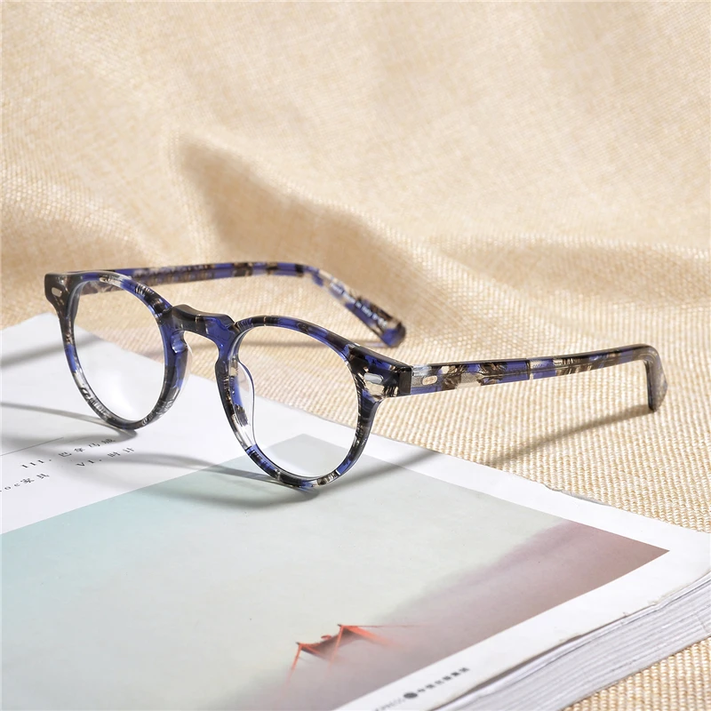 Vintage optičnih očal okvir OV5186 očala Gregory peck ov 5186 obravnavi očala žensk in moških Spetacle očala okvirji
