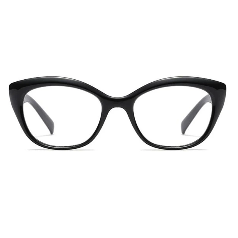 Visoka Kakovost Black Cat Eye Okvir Obravnavi Očala Modni Spektakel Okvir Za Ženske Računalnik Očala Oculos De Grau Lunettes