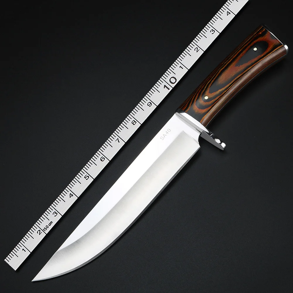 XUAN FENG samoobrambe Naravnost Nož Področju Preživetje Sabre Prostem Nož Self-defense Lovski Nož Prenosni Upokojene