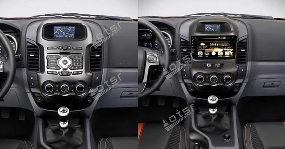 Za Ford Ranger F250 2011-Avto Večpredstavnostna Radio Predvajalnik, Stereo Android 9.0 DSP 9 palčni IPS Zaslon Avdio Navi WIFI, BT vodja enote