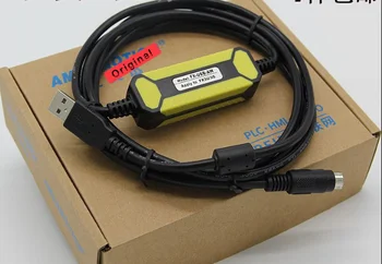 FX-USB-AW Primerna Mitsubishi FX3U 3G 1N 2N 1S Serije PLC Programiranje Kabel Nadomesti z USB-SC09-FX 2,5 M