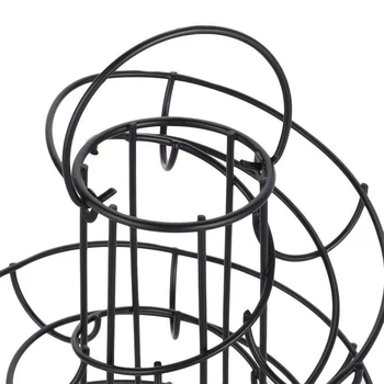 Ustvarjalne Jajce Okvir Spirala Police Iz Nerjavečega Jekla Umetnosti Večnamensko Shranjevanje Živil Okvir Doma Dekoracijo Modela