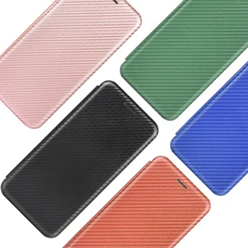 Redmi 8 8A Flip torbica za Funda Xiaomi Redmi Opomba 8T 8 Pro Primeru Luksuznih Ogljikovih Vlaken Usnja Kritje za Etui Xiomi Note8 Pro