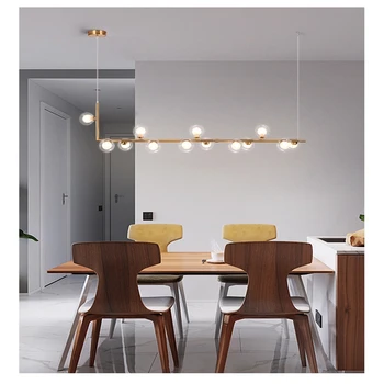 Sodoben Nordijski Minimalističen ustvarjalnost čarobni fižol, lestenec LED luči Modela viseče svetilke za Kavarna Restavracija Dnevna soba