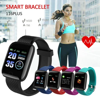 Pametne Ure Plus Srčni Utrip Watch Smart Manšeta Športne Ure Smart Band Nepremočljiva Smartwatch Android Smart Gledajo Moški