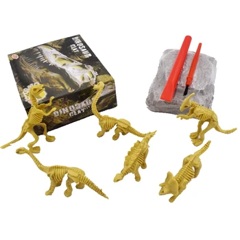 Otrok Izkopa Igrače Arheologije orodja Za Otroke Dinozaver Jajca Fosilnih Dig It Out Boy toy Presenečenje slepo polje darila