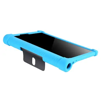 Tablični primeru za Lenovo Yoga Tab5 YT-X705F 2019 Tablet Silicij Stojalo pokrov za Lenovo Yoga Zavihek 5 Shockproof zaščitna torbica kože