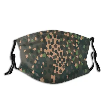 Grah Pika Camo Za Večkratno Uporabo Masko Multicam Vojaške Živali Leopard Proti Prahu Maske Z Filtri Za Zaščito Masko Respirator Žarilna