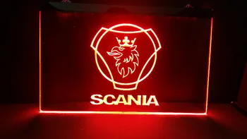 Scania avto Pivo Bar LED Neon Luči Znak visi prijavite doma dekor obrti