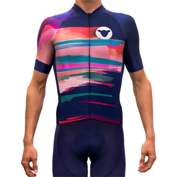 Blacksheep kompleti, za moške short sleeve jersey kompleti bycicle bib hlače kolesarske ekipe oblačila ropa ciclismo hombre maillot kolo bo ustrezala