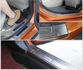 Vrata polico posebno dobrodošli pedal stražar ploščo zunanjost vrata pedal avto Dodatki Za Honda Civic 2016-2018 10. Gen Limuzina