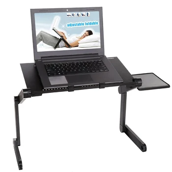 Multi Funkcionalne Ergonomsko Nastavljivo Zložljive Laptop Notebook tabela stojalo za Prenosno posteljo, kavč laptop tabeli z miško pad