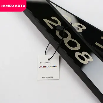 Jameo Auto 4Pcs Auto Vrata Polico Ploščo Izvažajo Ploščo Prag Kritja za Peugeot 2008 2016 2017 2018 2019 Avto Styling