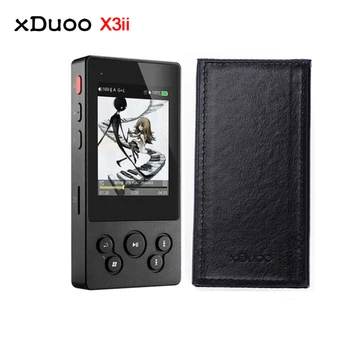XDUOO X3II X3 II z Usnjena torbica AK4490 Bluetooth Prenosni HD Lossless Predvajalnik Glasbe DSD128/Bi-directional vrata USB DAC