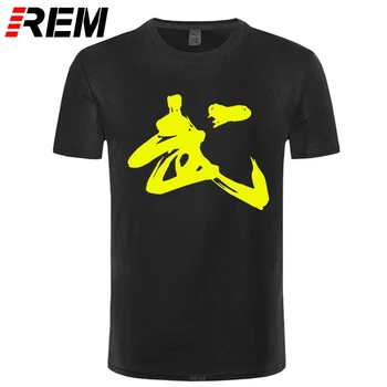 REM Nova Kitajska Kaligrafija Borilne Besedo moška T-shirt Kitajska Shaolin Kung Fu Kulture Tiskanja Tshirt Street Fashion Majica s kratkimi rokavi