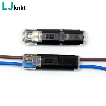 Led žarnice električni kabel električne faston 2-luknjo quick connect vrstnimi sponkami tb rit žice crimp potisnite v rod hitro priključek